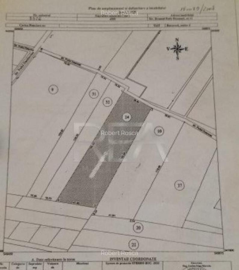 TEREN intravilan(P+2+M) la sosea - zona Giulesti Sarbi - 1