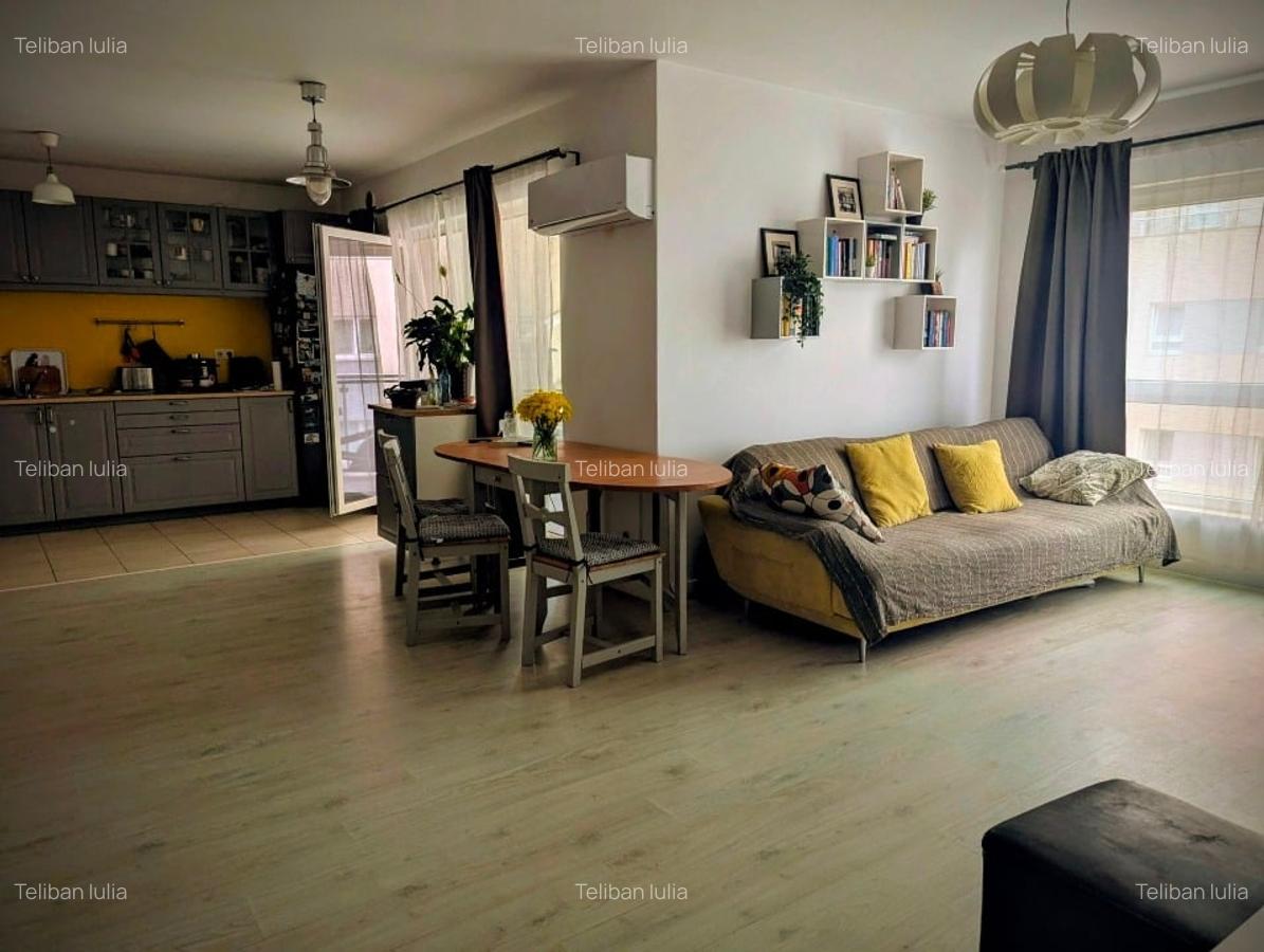 Apartament mobilat, utilat Felicity (langa padurea Baneasa) 71 mp + loc parcare - 2