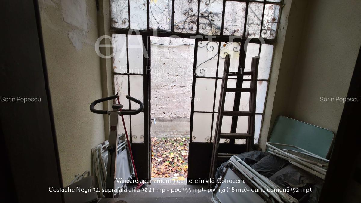 Apartament cu 3 camere în vilă, Cotroceni – Costache Negri 34 - 47