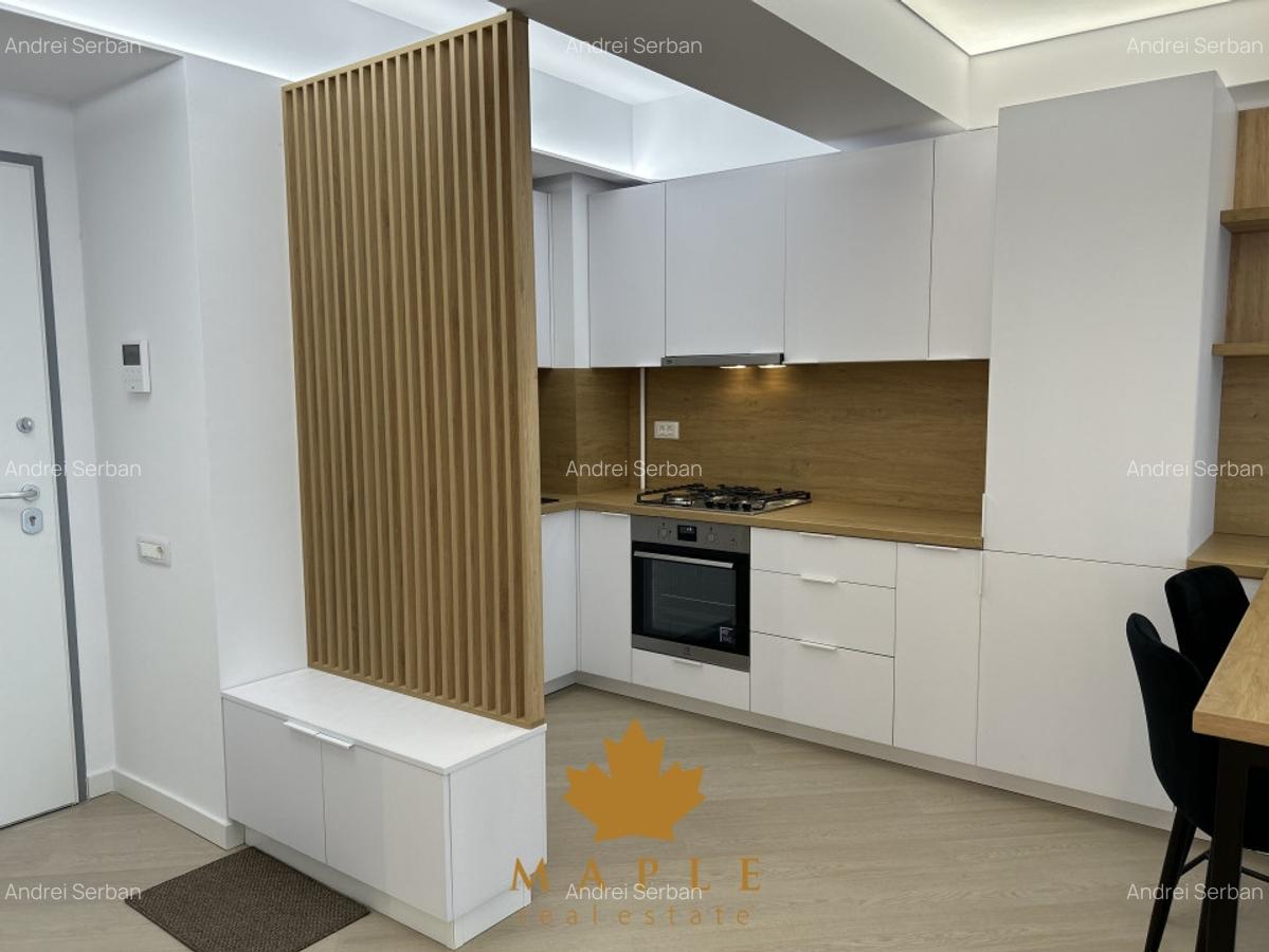 De inchiriat 2 camere mobilat | Cortina Pipera | View Superb | NOU - 5
