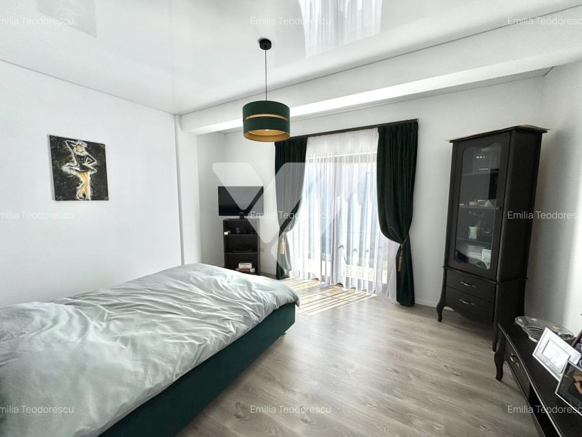 Casa de lux 4 camere terasa pivnita si teren 1007 mp Daia Noua Sibiu - 13