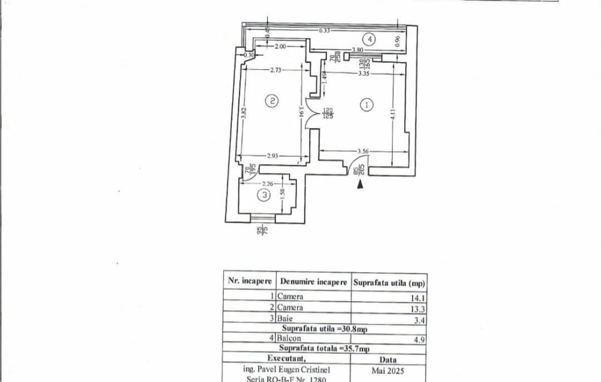 2 camere, tip studio, centrala, intre metrou Izvor si Eroilor, Bld Kogalniceanu - 18