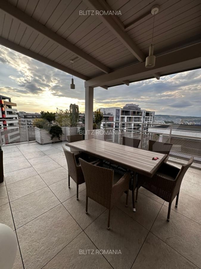 Apartament tip penthouse, 230 mp, 260 mp terasa, 2 garaje, Buna Ziua - 11