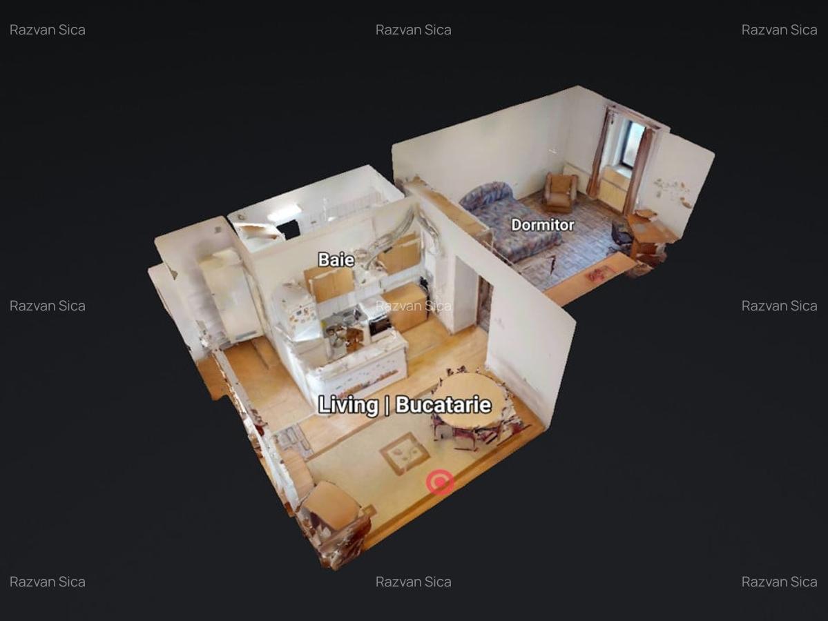 Apartament cu 2 camere semidecomandat, mobilat în Iosefin - 11