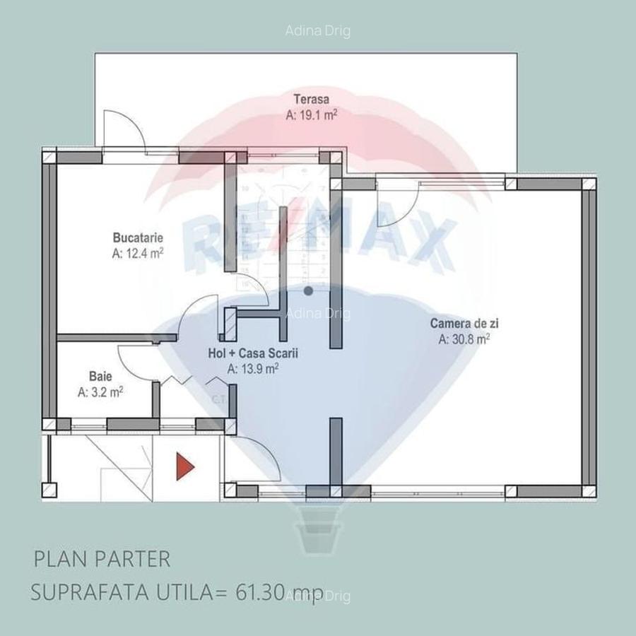 Casă cu 4 camere în Pârneava - 7