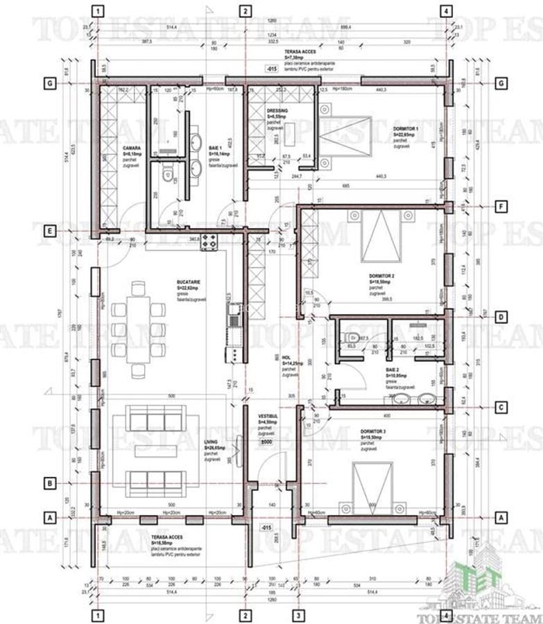 Casa moderna pe parter  Balotesti, Unirii - 6
