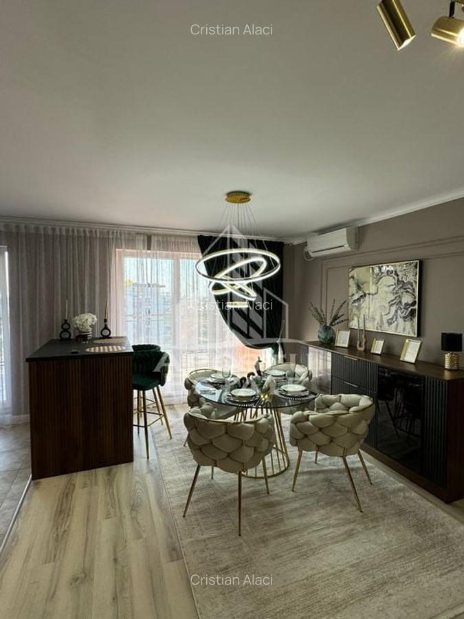 Apartament cu doua camere, mobilat LUX, etajul 11 - 9