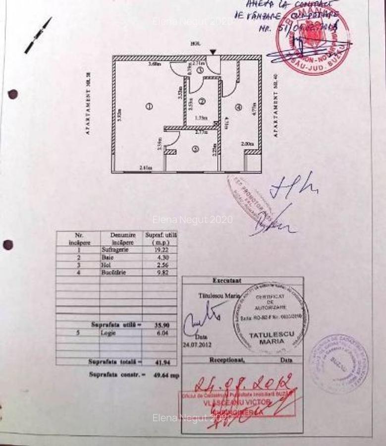Garsonieră confort sporit, 42 mp, situată în bloc nou - 9