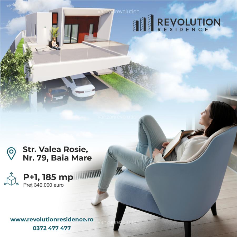 COMISION 0% NEW! Casa individuala P+1, str Valea Rosie 79, Baia Mare - 1