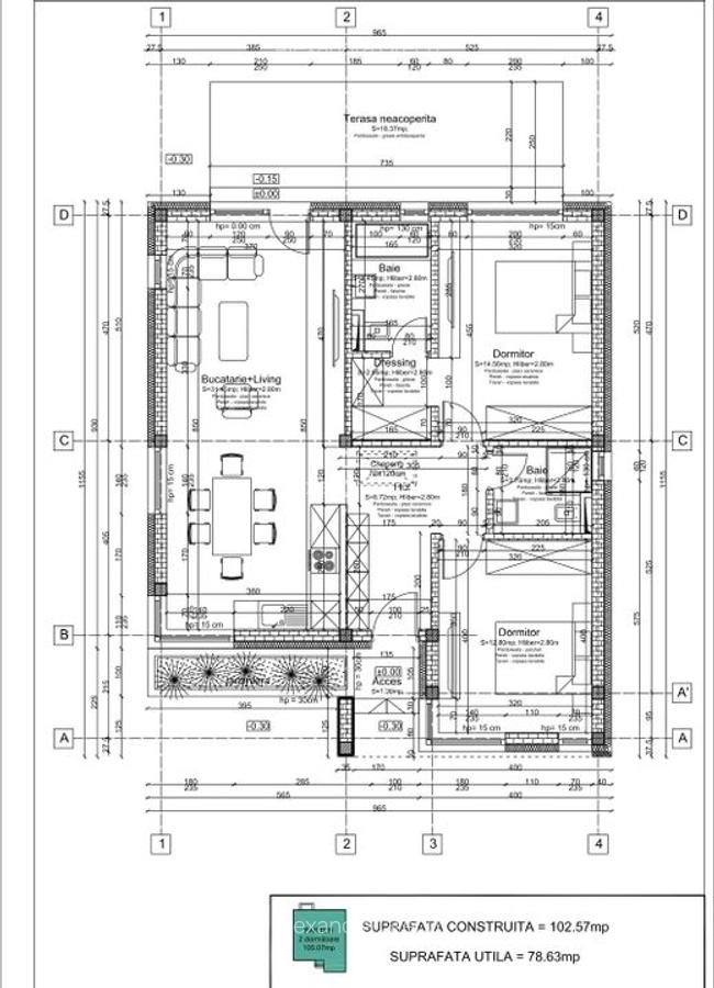 Casa superba 3 camere, teren 403 mp- ansamblu nou- Berceni/Vidra - 8