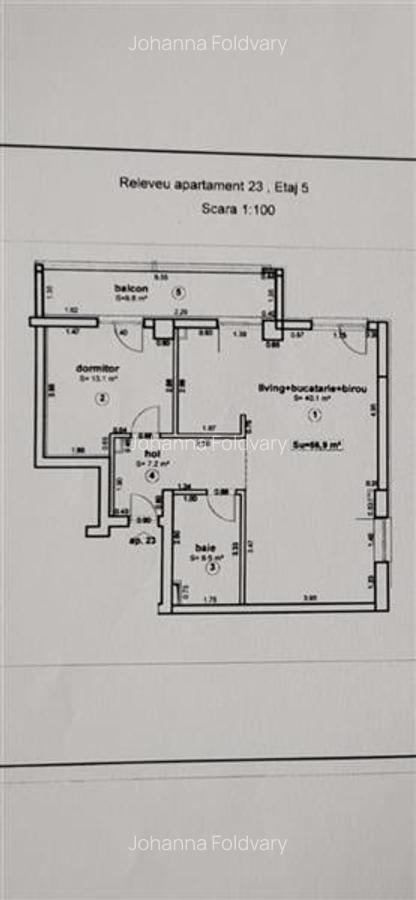 Apartament cu 3 camere decomandat în Aradului - 3
