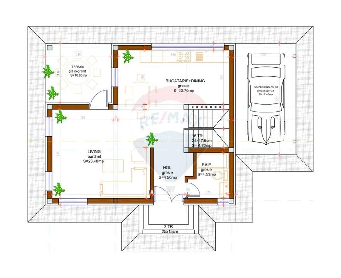Casa cu 4 camere de vanzare, Jucu de Sus, Frasinului Nr.6 Semifinisat - 2