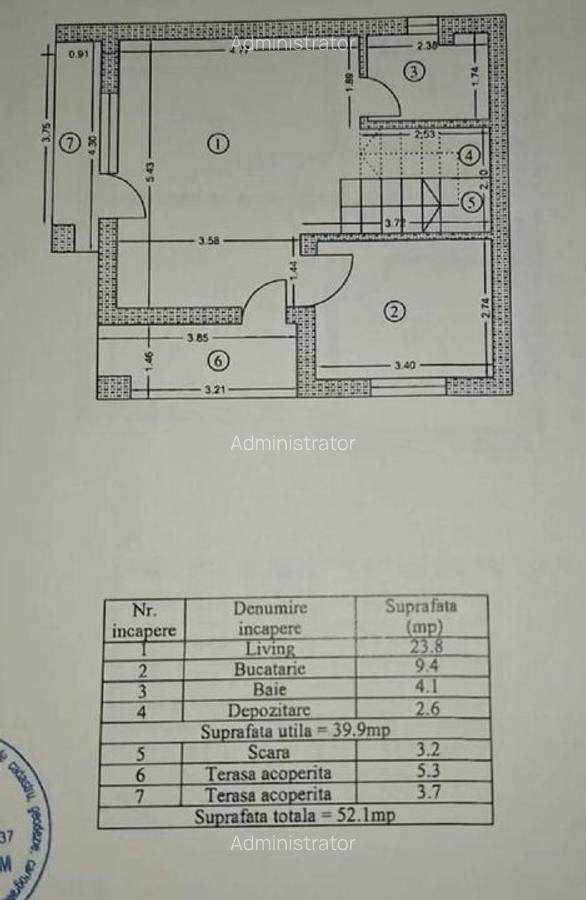 Vila tip duplex de vanzare, 4 camere, mobilata si utilata, curte amenajata - 7