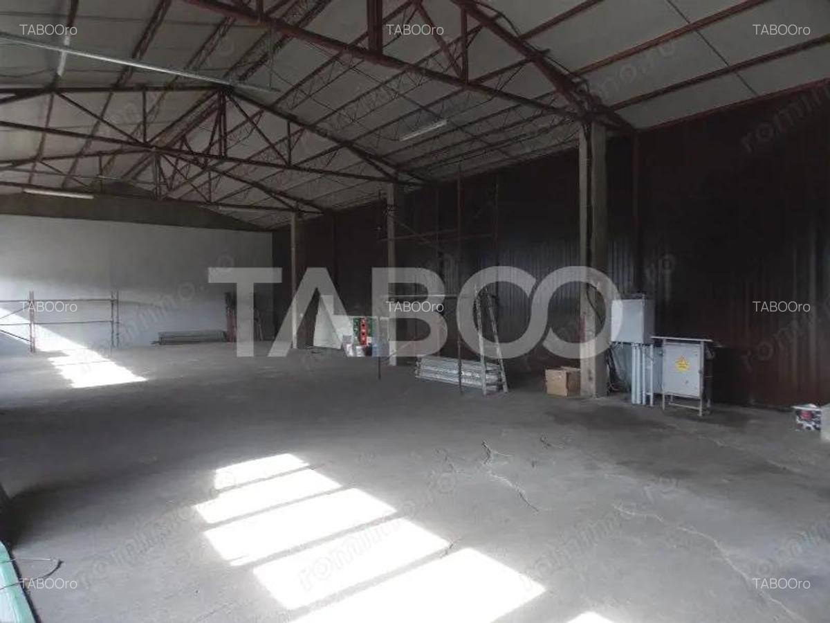 Hala 445 mp utili cu 500 metri curte de inchiriat Sibiu zona Lazaret - 5