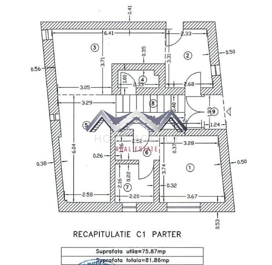 Casă modernă P+1 Tunari | 5 camere | 150 mp utili - 12