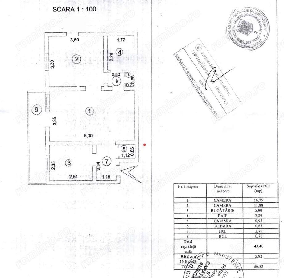 Apartament 2 camere, parter, Mazepa - 1