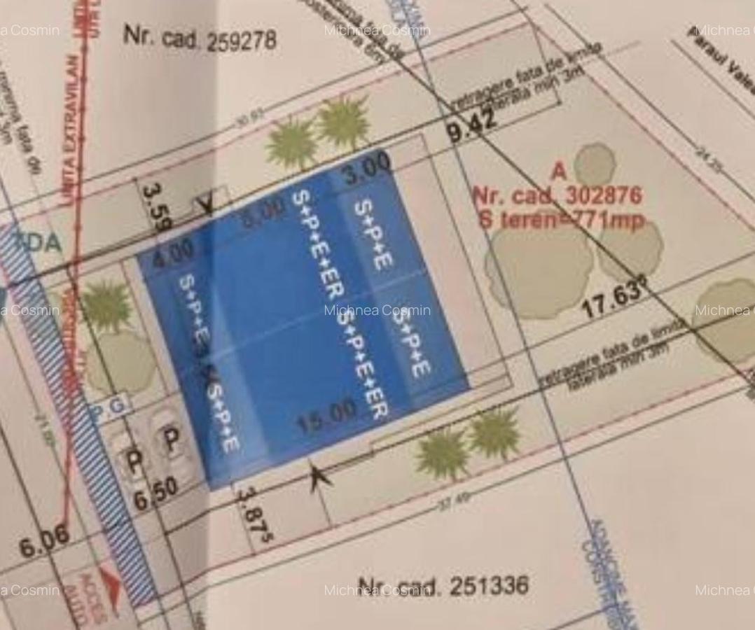 Teren Construcții intravilan de 771 mp, în Iris - 2