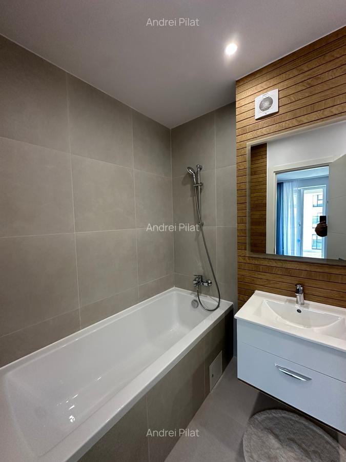 Apartament cu terasă 100mp in Trio Bridge View,parcare valabilă,totul nou - 13