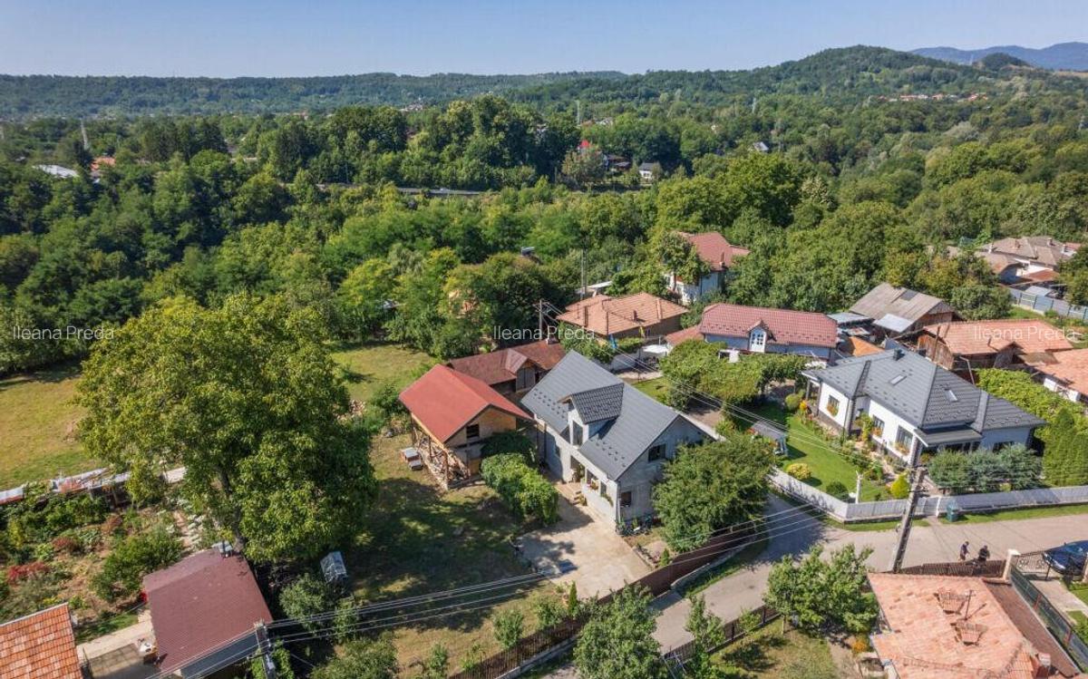 Casa de Maneciu Pamanteni, singur curte - 10