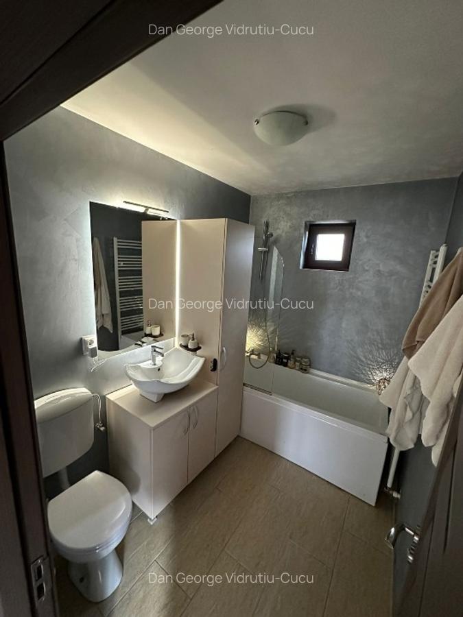 Casa indep, 3 cam decom+garaj, finisata-mobilata, 764mp teren; cadrastrat - 7