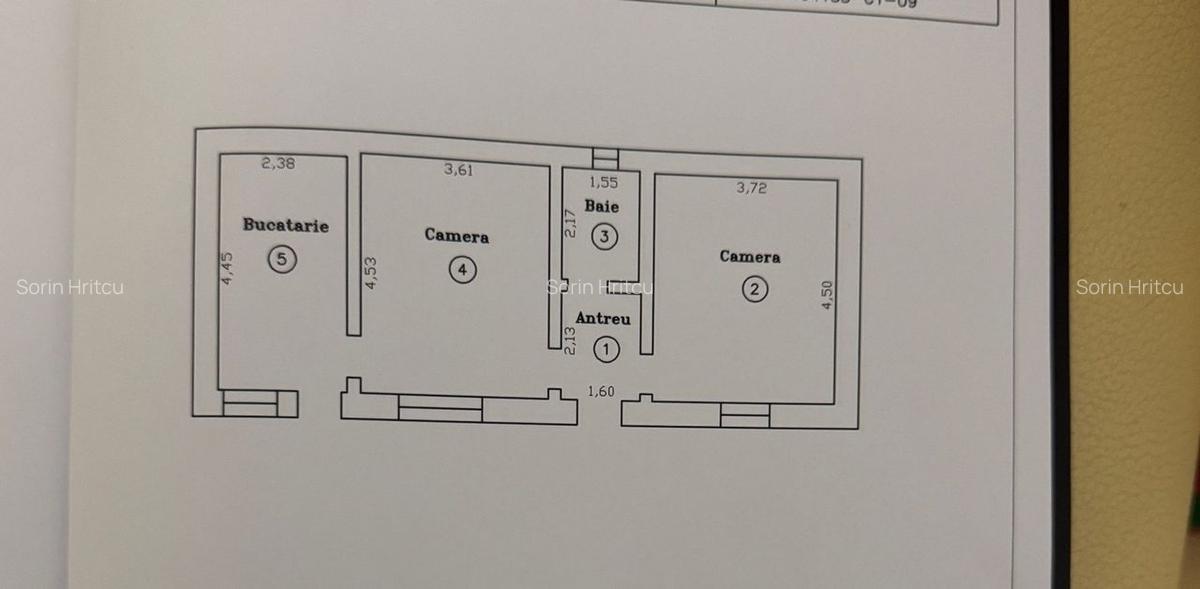 De vanzare apartament spatios cu 2 camere-zona Traian - 12