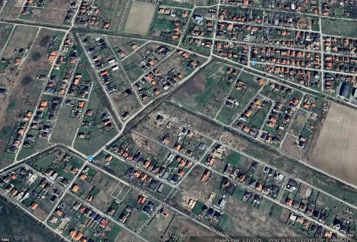 Teren intravilan de vanzare Mosnita Noua - 2