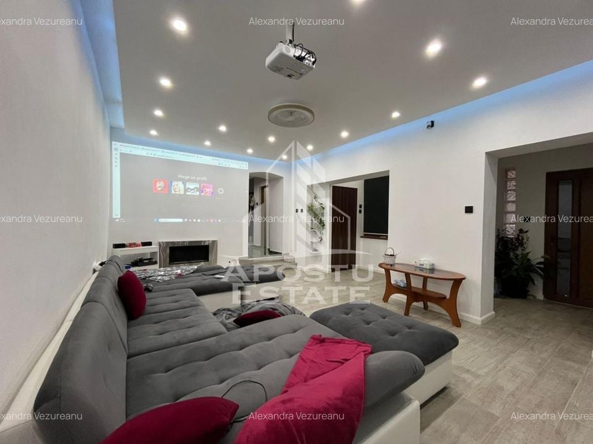 Casa individuala, 6 camere, 3 bai, garaj,acces auto, teren de 411 - 1