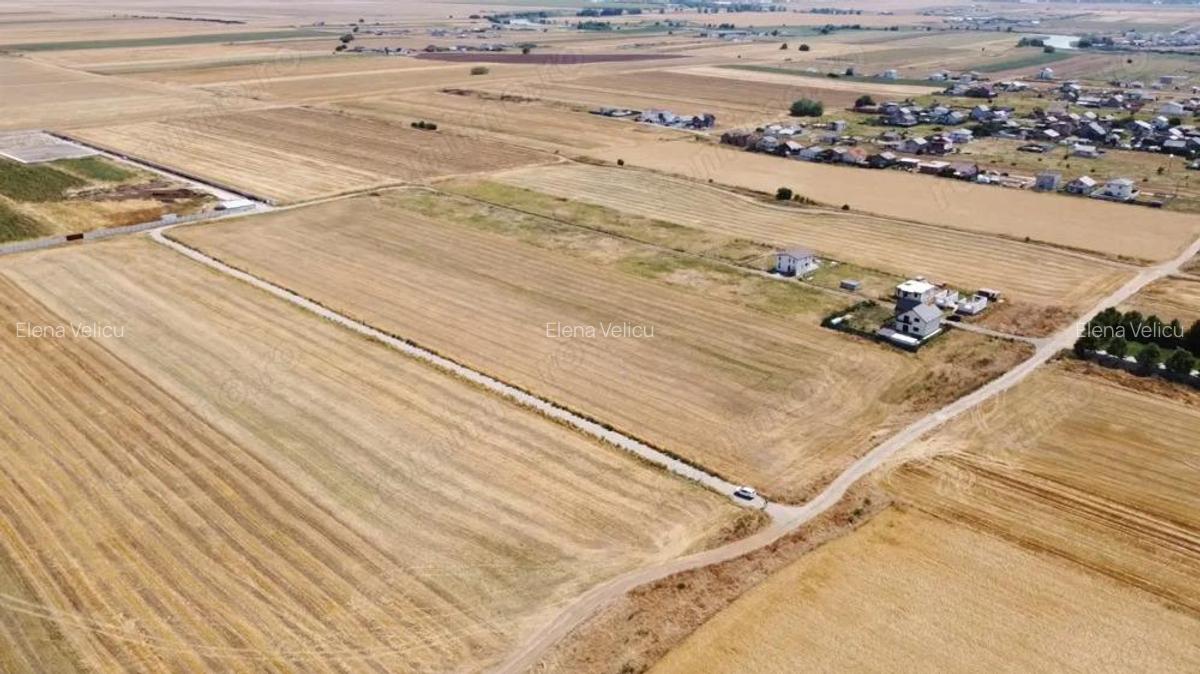 Teren Intravilan In Rate Com Berceni | utilitati: curent - gaz | #EG34 - 7