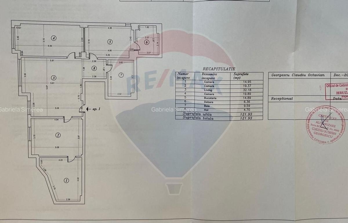 Apartament spatios 4 camere | 122 mp | Damaroaia - 16