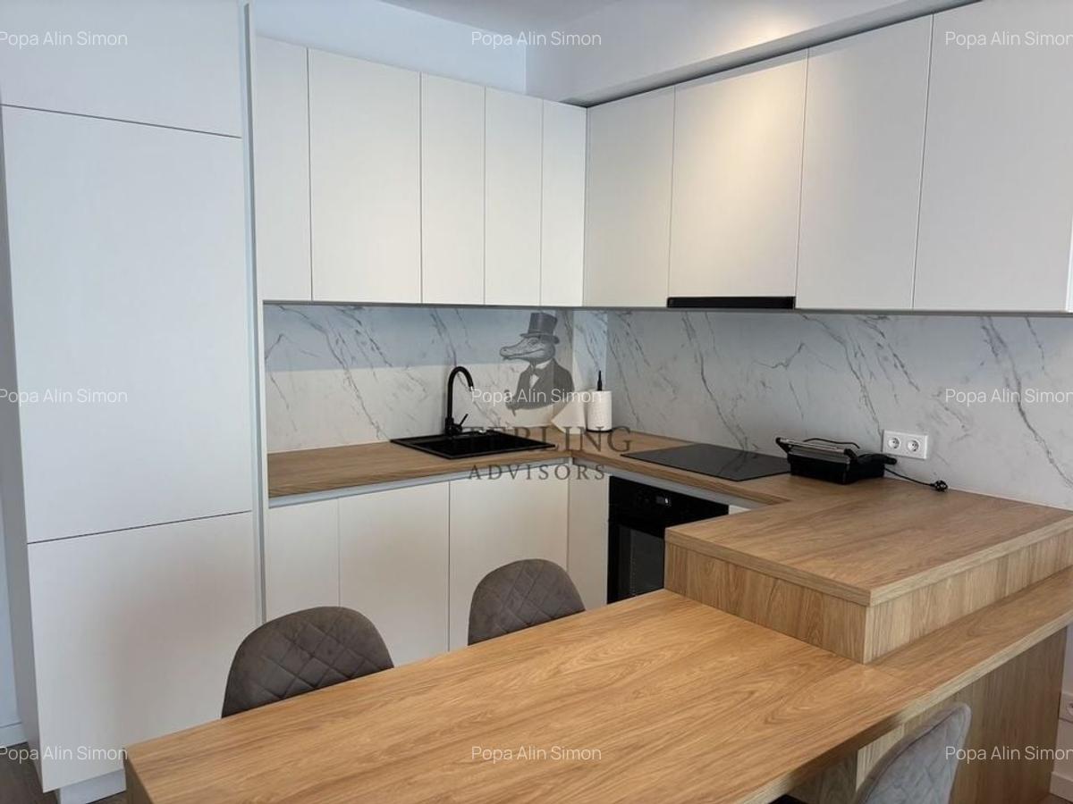 Quartier Azuga, 2 camere mobilat si utilat complet, ideal investitie - 9