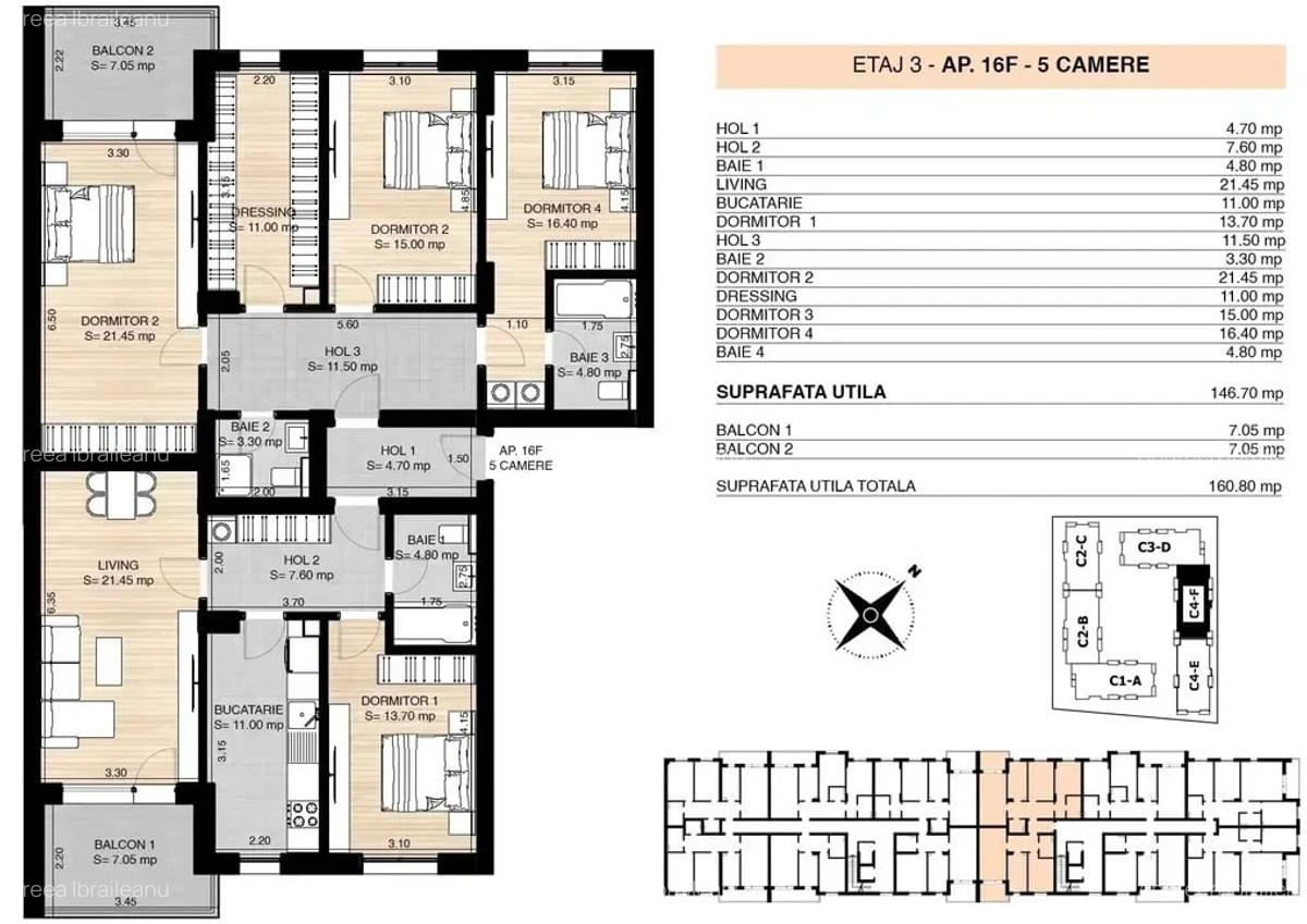 Apartament 5 camere - Confort LUX - Pipera - 3