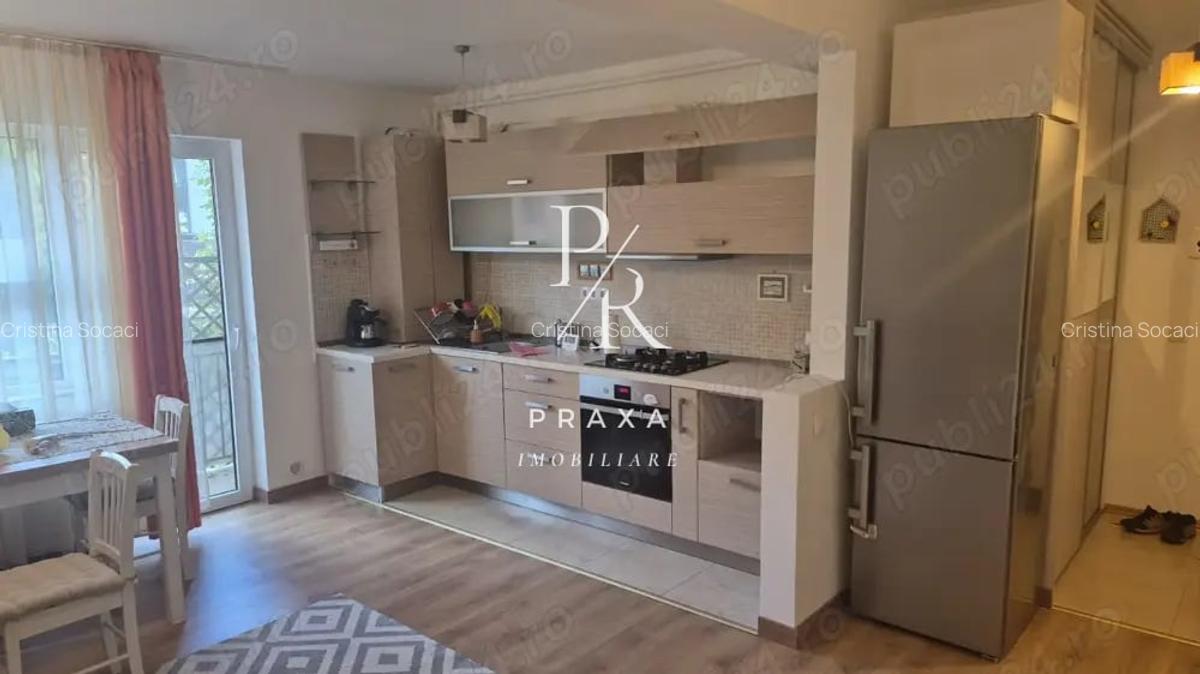 Apartament 2 camere , 52 mp , mobilat +parcare , Tautiului Floresti! - 3