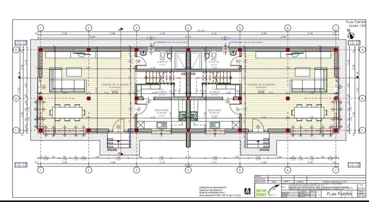 Duplex de vanzare, 120 mp, zona Chinteni - 3