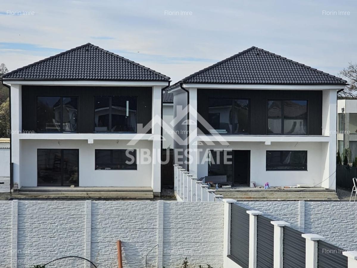 Casa noua 4 camere, Selimbar teren 480 mp - 2