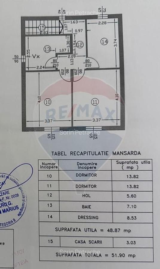 Casa individuala P+1+M, Chiajna - mobilata si utilata, cartier privat - 7