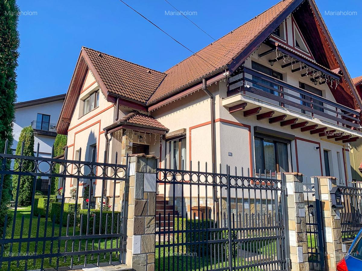 Vilă de lux, vedere superbă la munte, P+M, teren 456 mp, Bușteni - 1