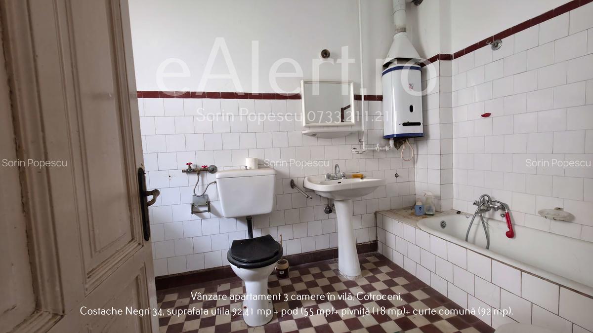 Apartament cu 3 camere în vilă, Cotroceni – Costache Negri 34 - 43