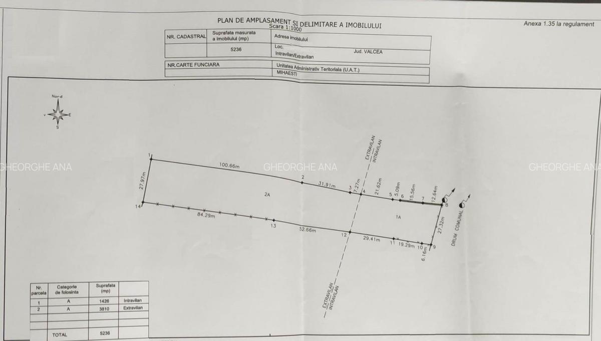 Teren 5236mp, Mihaesti - 3