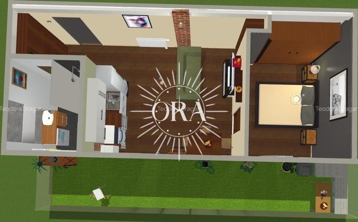 APARTAMENT DE VANZARE CU 2 CAMERE + TERASA | STR. PARIS | PARCARE SUBTERANA - 12