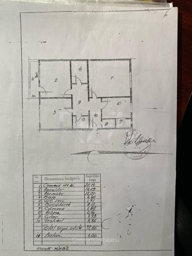 3 Camere 13 Septembrie Sebastian - 19