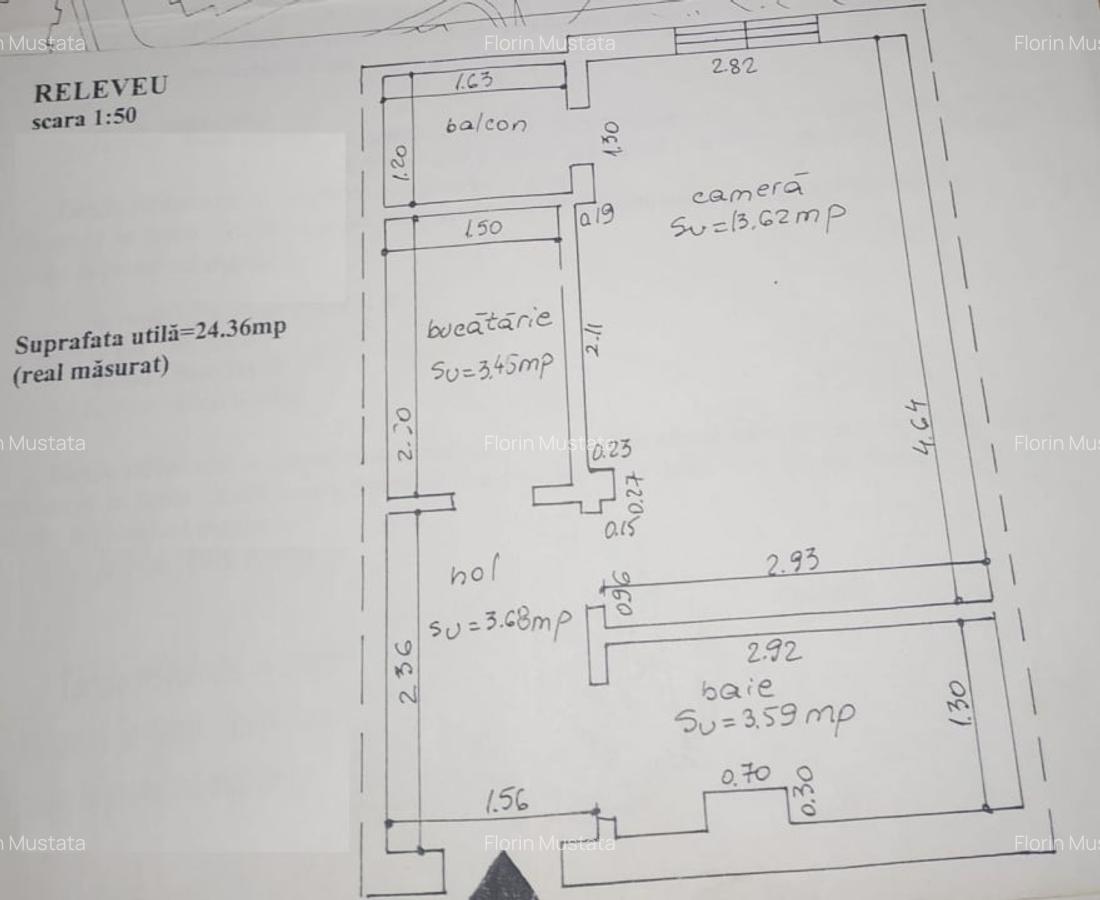 Etaj 1, garsoniera confort 1 Vidin, mobilat utilata. - 5
