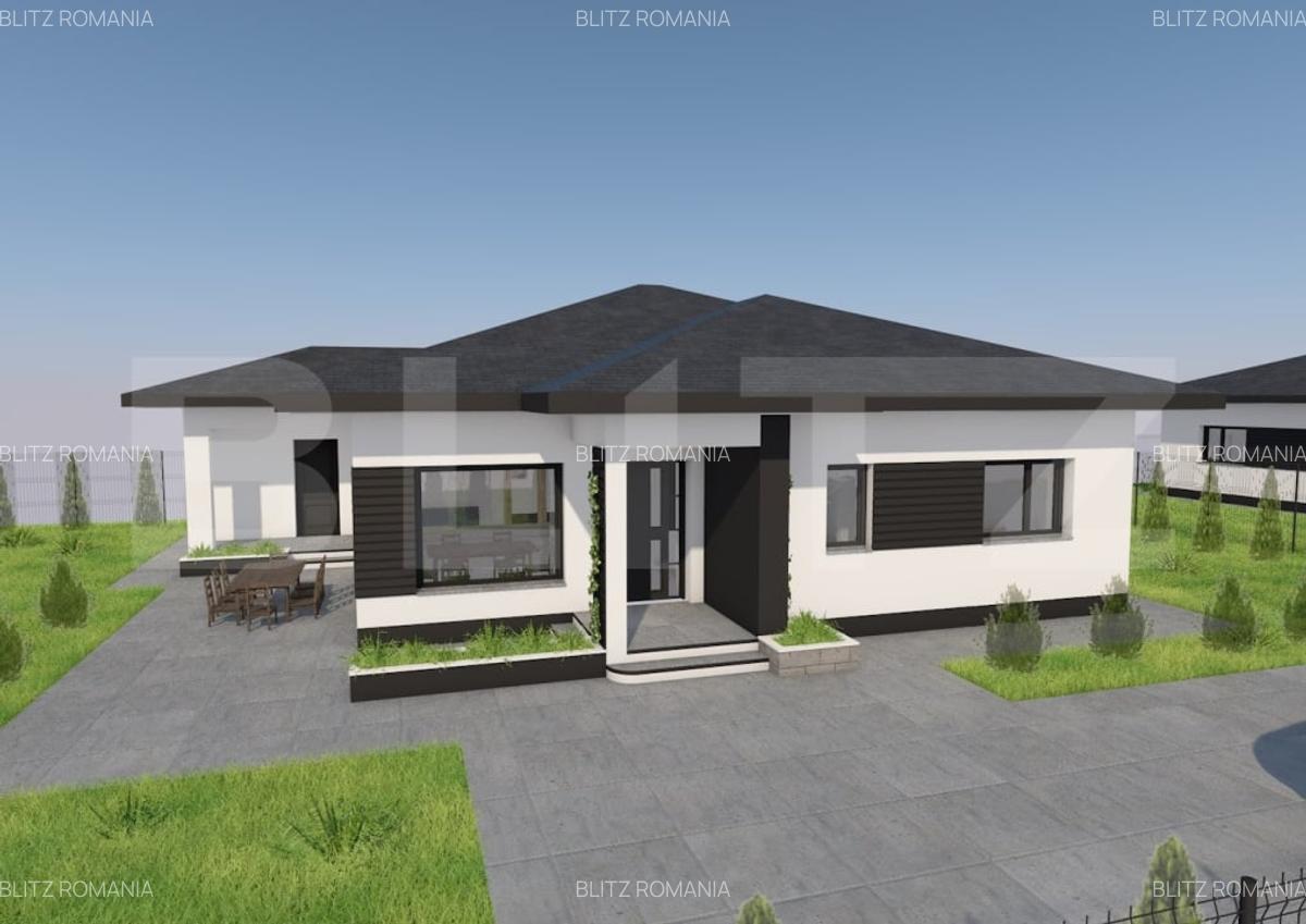 Casa de 110mp, 700 mp teren, zona Sf Ilie Nou - 3 Casa de 110mp, 700 mp teren, zona Sf Ilie Nou - 3