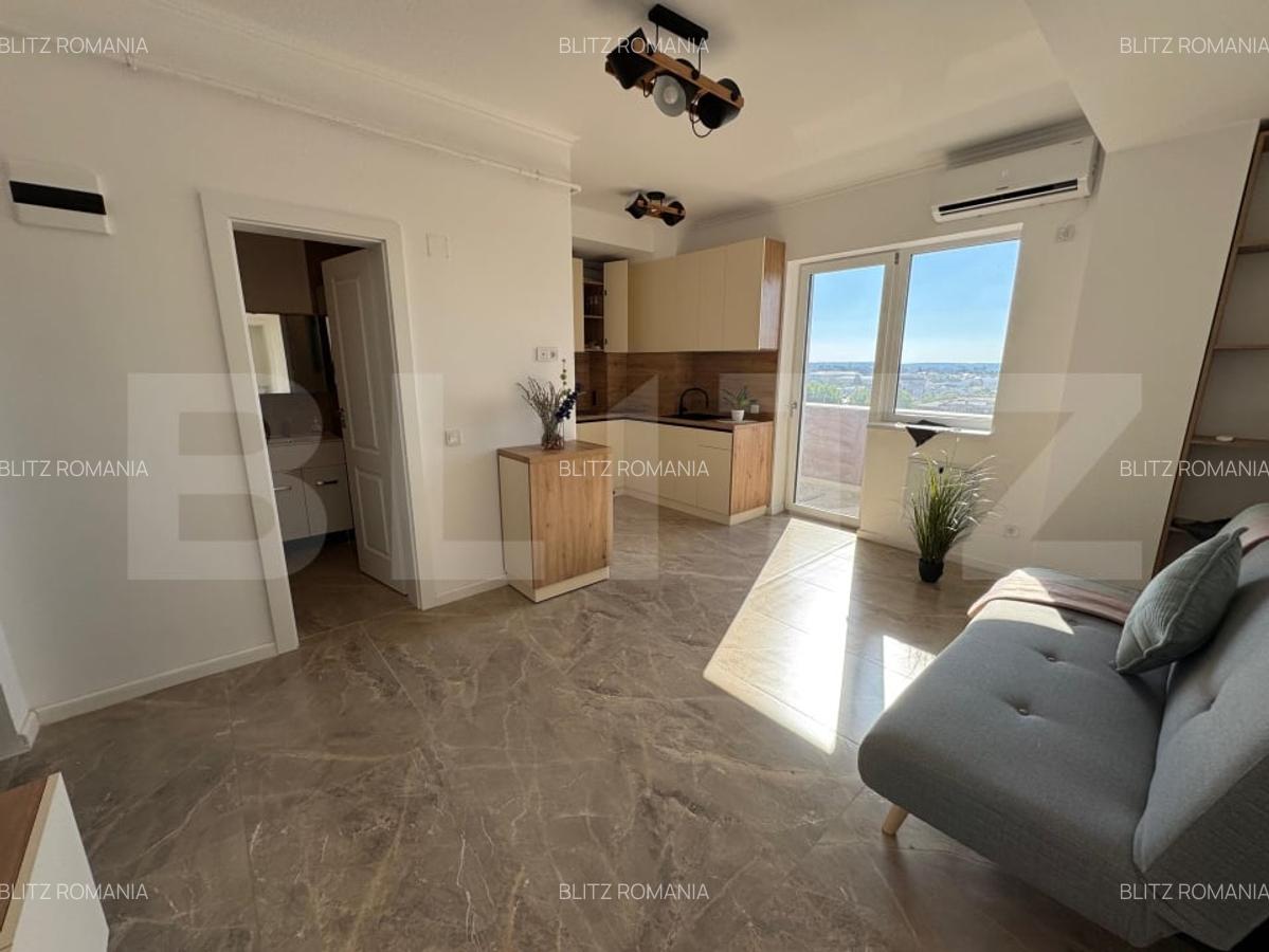 Apartament tip studio, prima inchiriere, bloc nou, cartierul Rovine - 3