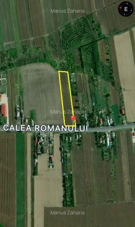 Teren 6.668 mp, de vanzare, loc. BOGDAN VODA, la E-85, com. Saucesti, jud. Bacau - 5