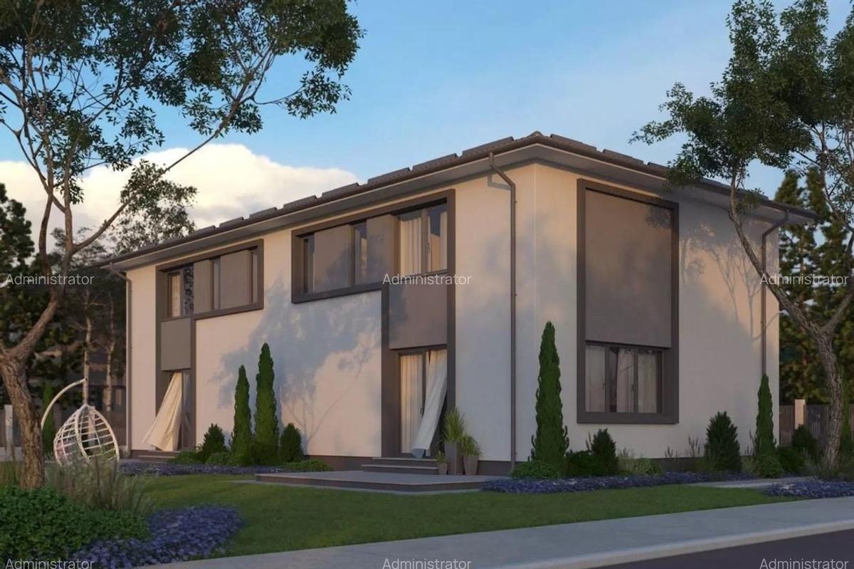 Duplex P+1E de vanzare, curte libera 140 mp, Strada Astrelor, Popesti-Leordeni - 2
