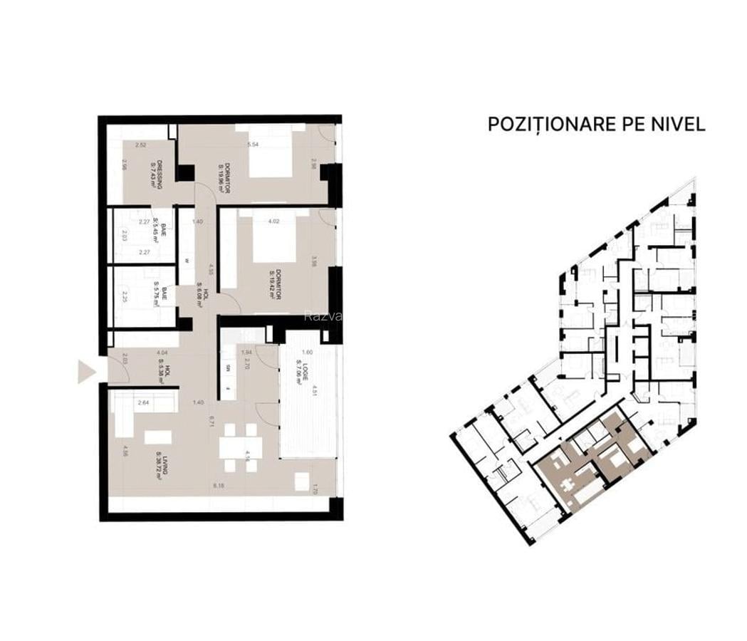 COMISION 0% | Nord One Brediceanu | Central | 1,2,3,4 cam si penthouse - 2