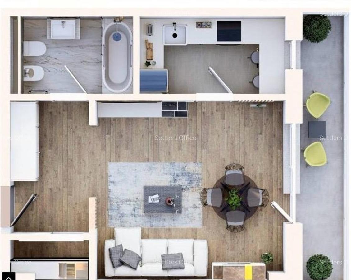 Garsoniera spatioasa- complex rezidential modern | Predare 2026 - 1