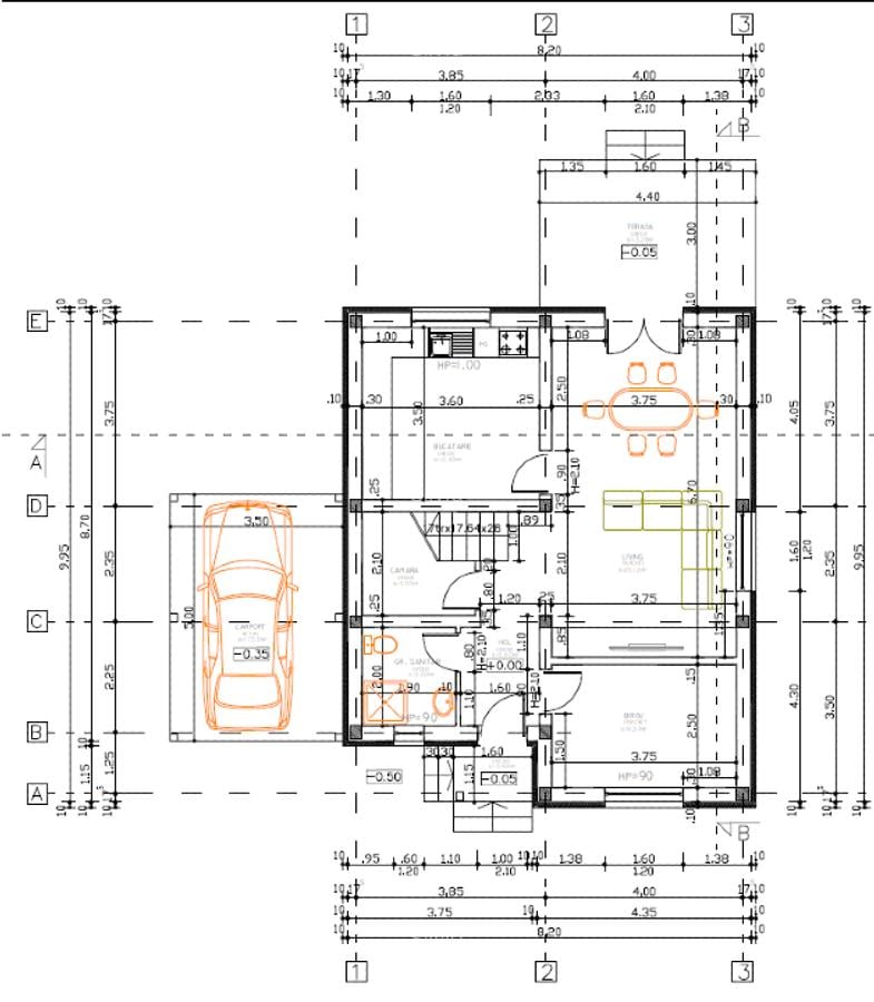 Proprietar . Casa individuala P+1Etaj. 3 Dormitoare. 1 Birou. 3 Bai. CarPort - 10