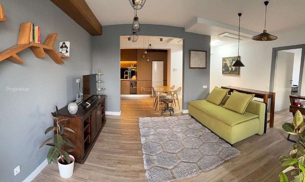 Apartament cu 3 camere semidecomandat în Banu Manta - 2