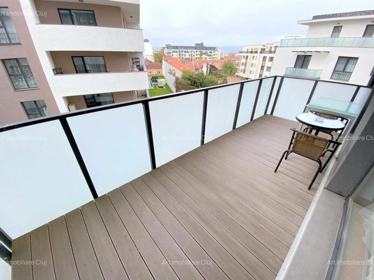 2 camere, bloc nou mobilat modern, terasa, in Marasti zona semicentrala - 6